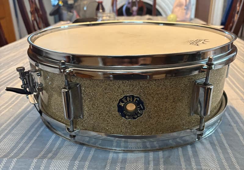 Kent Snare drum 1960's - Champagne Sparkle image 1