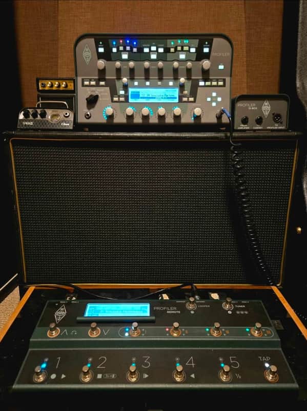 Kemper Profiler PowerHead (Toaster) w/ Remote Floorpedal & Kemper Profiler DI image 1
