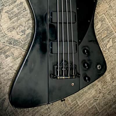Epiphone Goth Thunderbird IV 4-string bass - with Gibson hard case image 3
