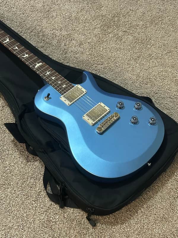 PRS S2 Singlecut 2019 - Limited Edition Satin Ice Blue Metallic image 1