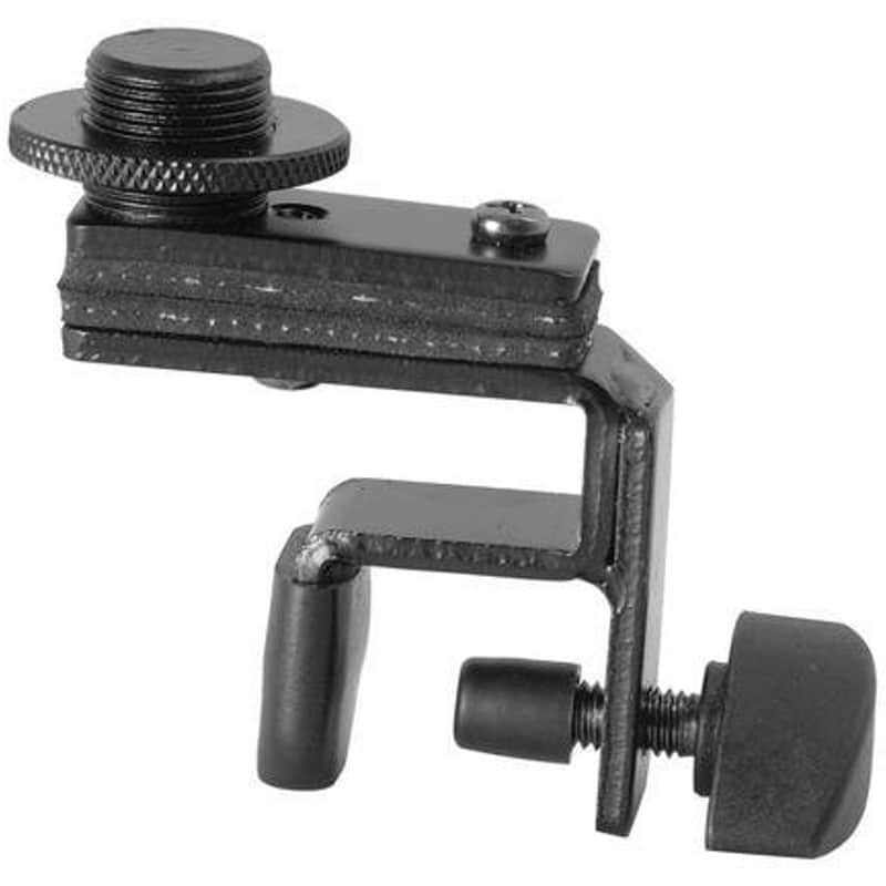 On-Stage On-Stage Drum Rim Microphone Clip DM01, Black Black,