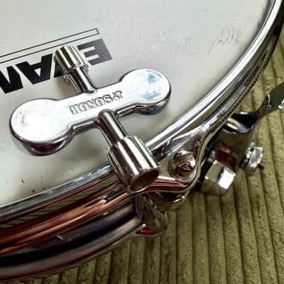 Vintage Premier 2000 Flo-Beam 5x14 Snare Drum — Chrome Over Aluminium (COA), Made in England (Video Demo) image 16