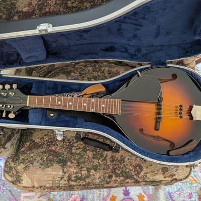 Kentucky KM-150 Standard A-Style Mandolin Vintage Sunburst Finish w/ Accessories & Case image 2