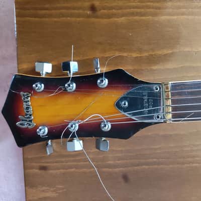 Ibanez Hollowbody 3 single coil pickups late 60's - sunburst brown image 3