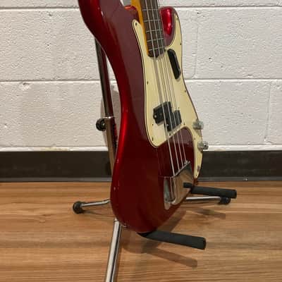 Fender Precision Bass with Rosewood Fretboard 1966 - All Original! - Candy Apple Red - Chris Cambell - Bob Seger image 4