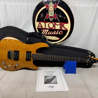 Brian Moore iM i2000 Series Model iGuitar8.13 iGuitar 8.13 Guitar with Roland Synth Access + Gig Bag - MIK Made In Korea 2001 image 1