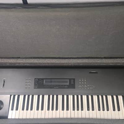Korg M1 61-Key Synth Music Workstation 1990s - Black