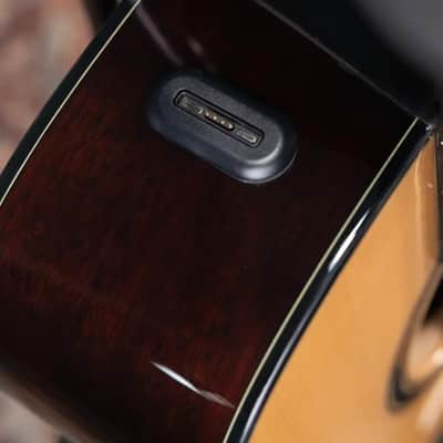 Yamaha TAG3 C TransAcoustic Dreadnought Acoustic/Electric Guitar - Natural with Softshell Case image 8
