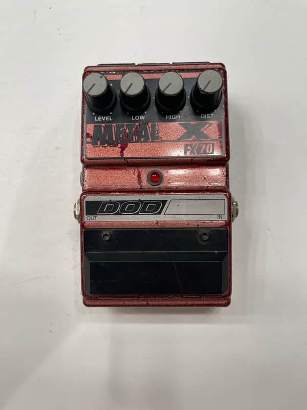 DOD Digitech FX70 Metal X Distortion Corrosion Rare Vintage Guitar Effect Pedal image 1