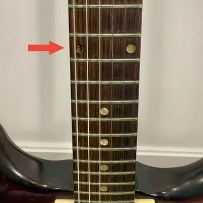 Epiphone Olympic Double Batwing Headstock with Maestro 1963- 1970 - Sunburst image 21