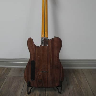 Logan Custom Zebra wood top Tele rosewood fret board, block inlays 2024 - natural gloss image 7