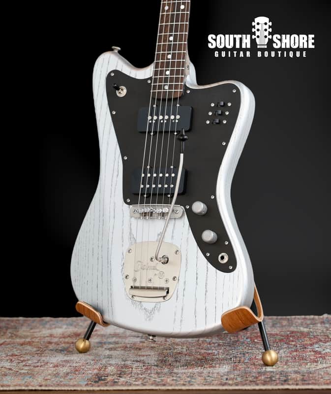 Deimel Firestar 2025 - Silver w/ Black pores & Guard. Righteous Sound Pickups. NEW, (Authorized Dealer) image 1