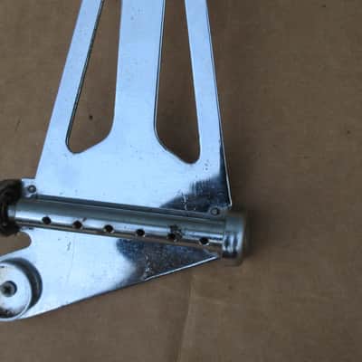 1960s Kingston Teisco Semi Hollow Body Guitar Tremolo Tailpiece Bridge Base Plate Imperial Cameo Mayfair Kay image 7