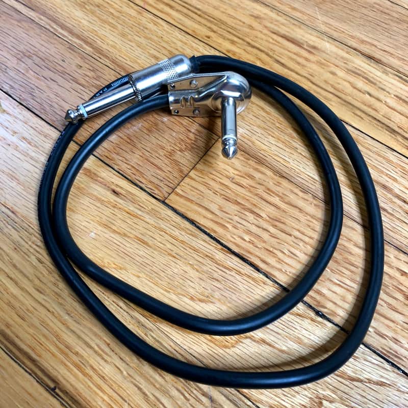 Mogami 2319 28.5” Pancake 1/4” - Small Barrel 1/4” Patch Cable image 1