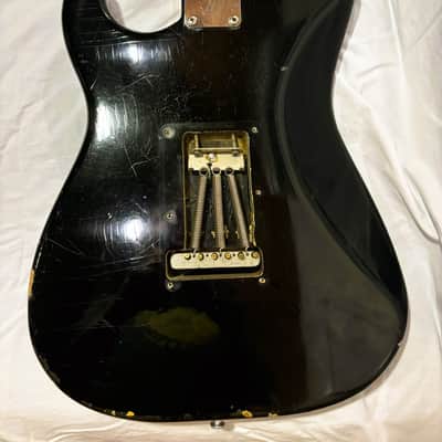 Fender Stratocaster 1965 - Factory-Original Black Over Charcoal Frost image 8