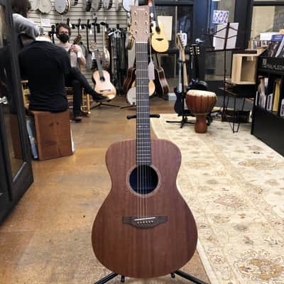 Yamaha Storia II All-Mahogany Concert Acoustic-Electric Guitar image 4
