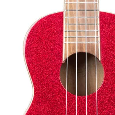 Kala Brand Ritzy Red Sparkle Concert Ukulele KA-SPRK-RED image 6