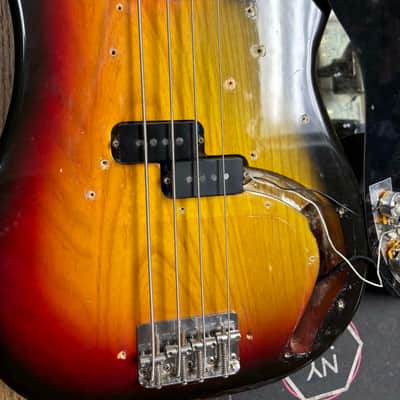 Fender Precision Bass with Rosewood Fretboard 1978 - Sunburst image 14