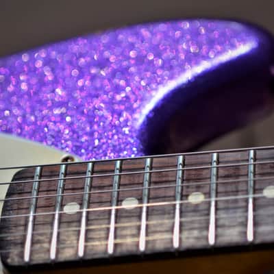 Fender Mustang American Relic Custom  2013 Purple Sparkle HH image 10