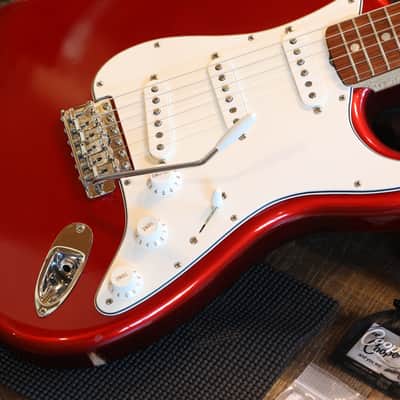 2008 Fender Custom Shop 1966 Stratocaster NOS Electric Guitar Candy Apple Red + COA OHSC image 6