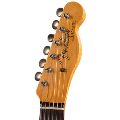 Fender Custom Shop 1963 Telecaster Relic Aged Lake Placid Blue (559) image 5