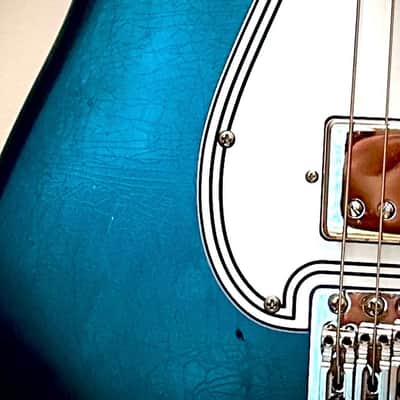 TopHat Stratavarius 2HB 2024 - Blue metallic w/custom checking image 3