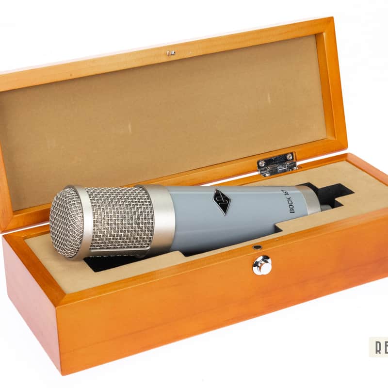 2024 Universal Audio Bock 167 Tube Condenser Mic with PSU Grey…