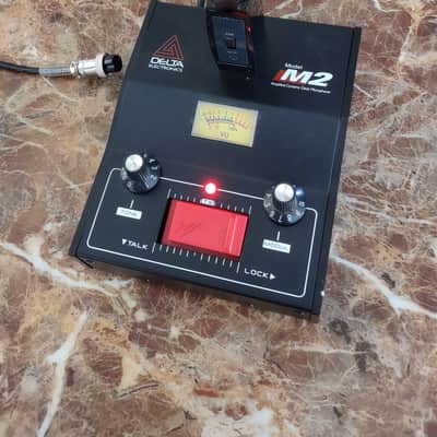 Delta Electronics M2 Desk Microphone - Black Chrome image 1