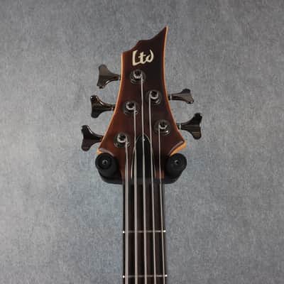 ESP LTD F-5E 5-String Bass - Natural Satin - 2nd Hand image 4