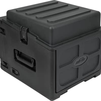 SKB 1SKB-R106W 10x6U Compact Rolling Rig Molded Audio Rack Case image 2