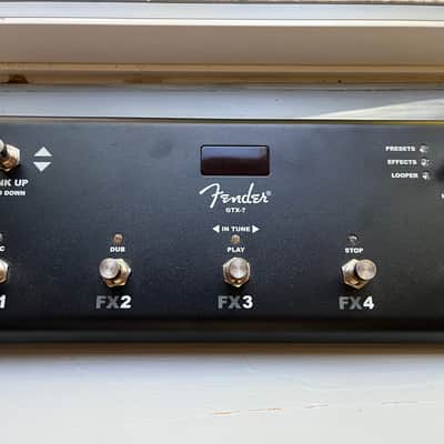 Fender GTX-7 Footswitch 2020 - Black image 1
