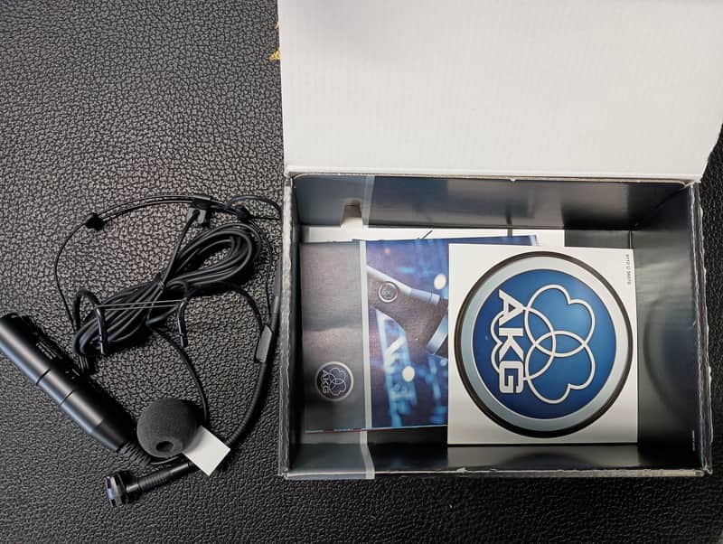 AKG C520 Headset Vocal Condenser Microphone 2010s - Black image 1