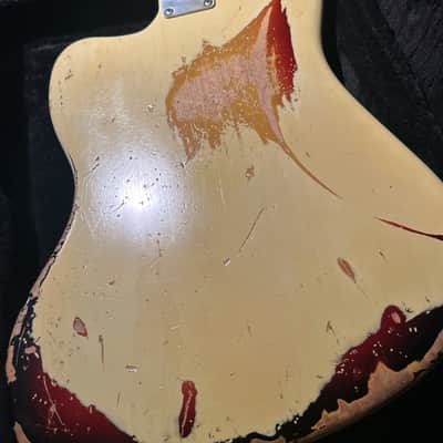 Shabat Leopard 2020s  - Aged Olympic White over 3-tone Sunburst image 12