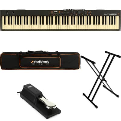Studiologic Numa Compact SE 88-key Stage Piano Stage Bundle image 1