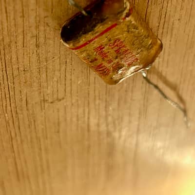 Sprague .1uf "Phone Book" Capacitor 1958-61 Fender Stratocaster / P Bass Tone Cap image 3