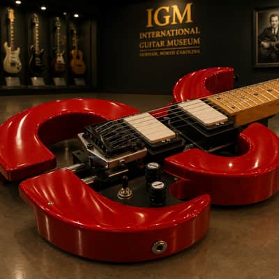 NORTON PYTHON 1992. Museum Specimen Guitar. Steel frame guitar. Ultra Rare. From Museum. image 13