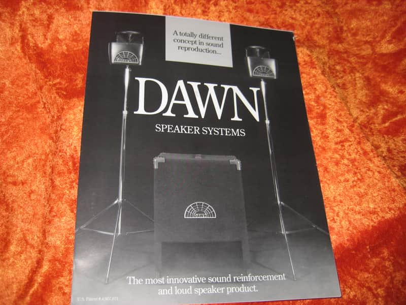 Dawn Speaker Systems Sales Product Brochure 1995 image 1