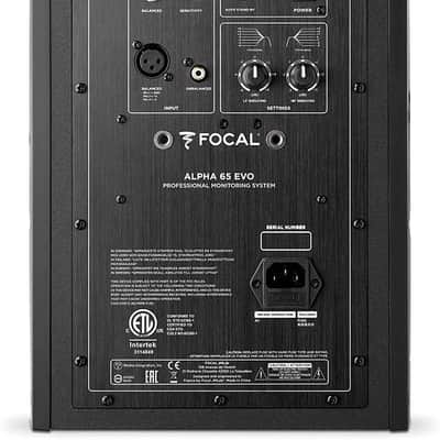 Focal Alpha 65 Evo 6.5 inch Powered Studio Monitor image 3