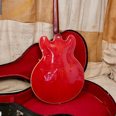 Gibson ES-330 TDC 1963 - Cherry Red image 8