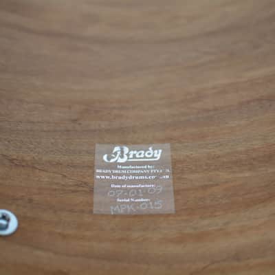 Brady Drums Fidleback Marri Ply Drum Kit One Of 24/14/14/16/18 2009 image 3