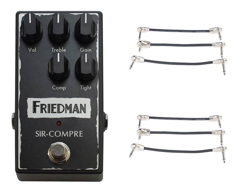 Friedman Sir Compre + 2x Gator Patch Cable 3 Pack image 1