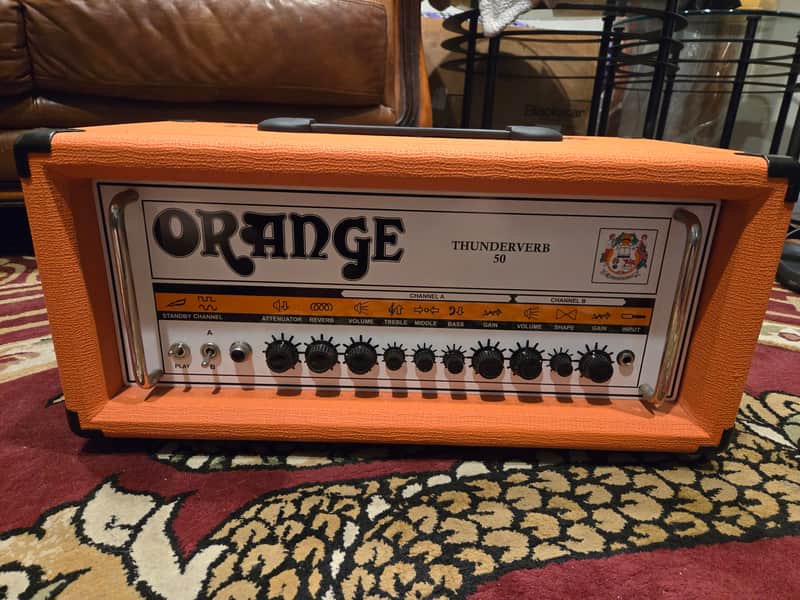 Orange Thunderverb 50 2017/ considered by many to be the best Orange amp ever. image 1