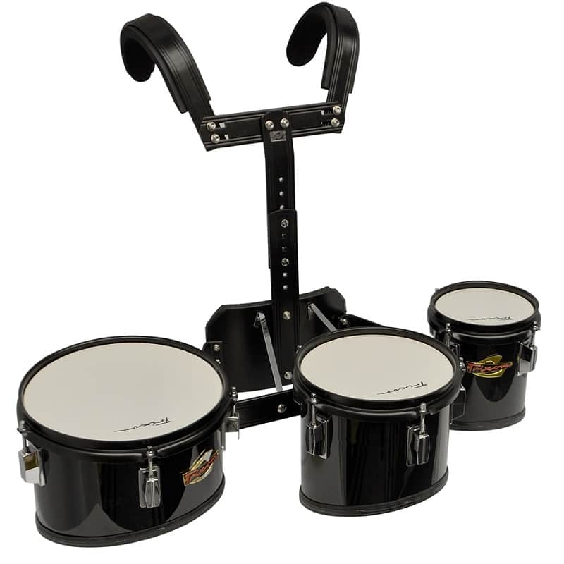 Trixon Junior Marching Toms – Set of 3 - Black image 1