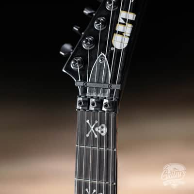 ESP LTD KH-602 LH Kirk Hammett Signature Left-Handed Guitar w/Case – Black image 5
