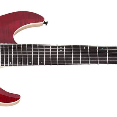 Schecter C-7 FR SLS Elite - Blood Burst (1374) image 2