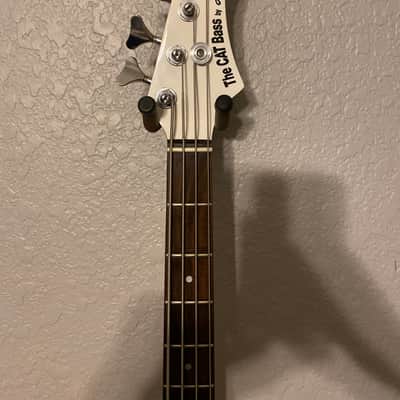 AriaPro 2 The Cat Bass 1981 - Gloss White image 4