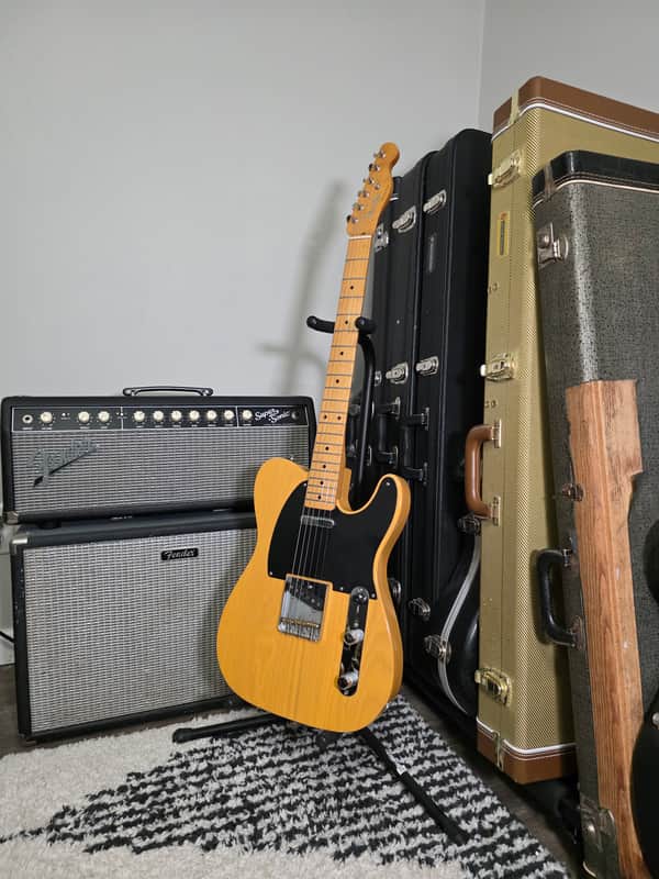 Fender Vintera '50s Telecaster Modified with Maple Fretboard 2019 - 2023 - Butterscotch Blonde