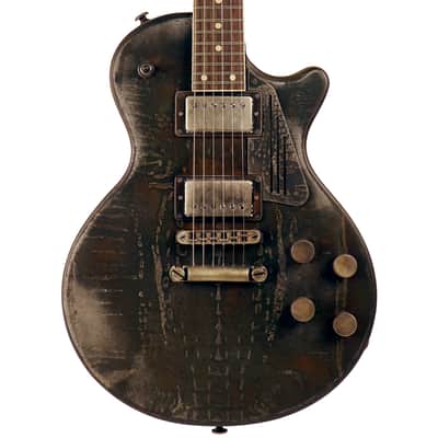 2009 James Trussart Steel DeVille - Rusty Gator Holy Back image 1