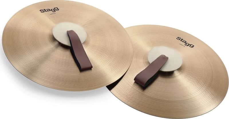 18" Marching/Concert cymbals - Pair image 1