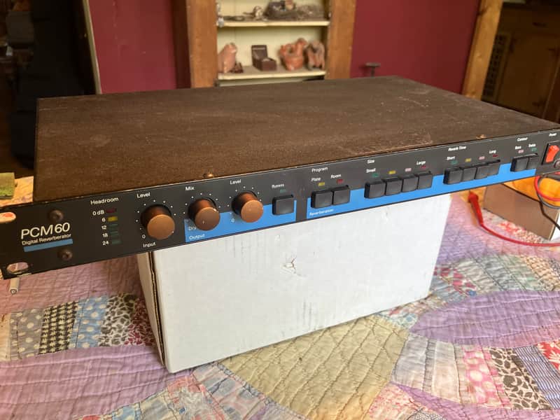 Lexicon PCM 60 Digital Reverb 1980s - Black image 1